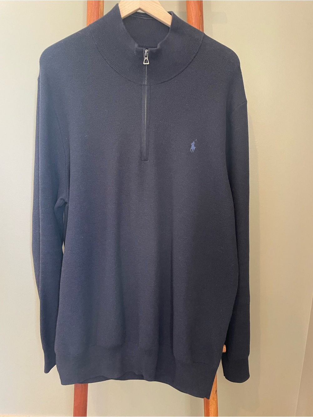 Polo Ralph Lauren Men's Pima Cotton 1/2-Zip Sweater